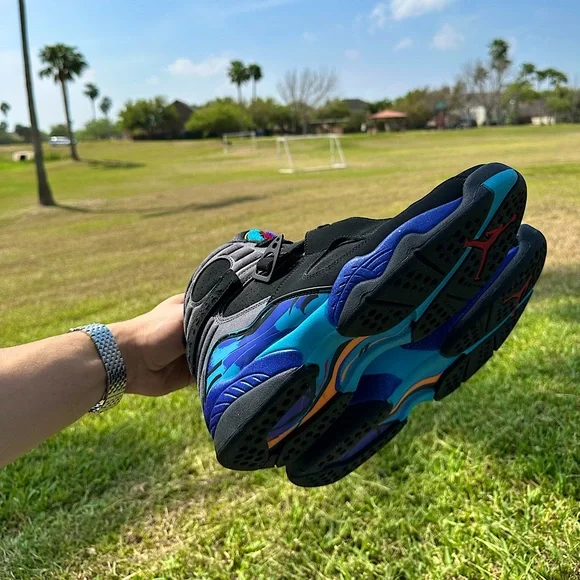 Jordan | Shoes | Nike Air Jordan Retro Aqua 8 5 No Box Size  display picture 1